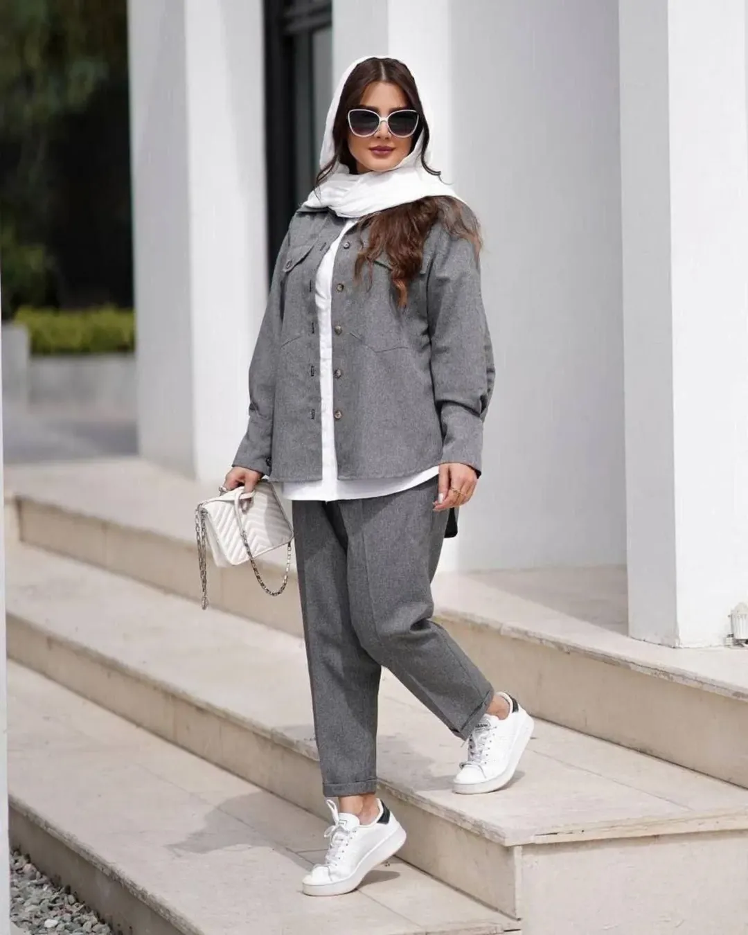 ست مانتو شلوار اقتصادی نازنین