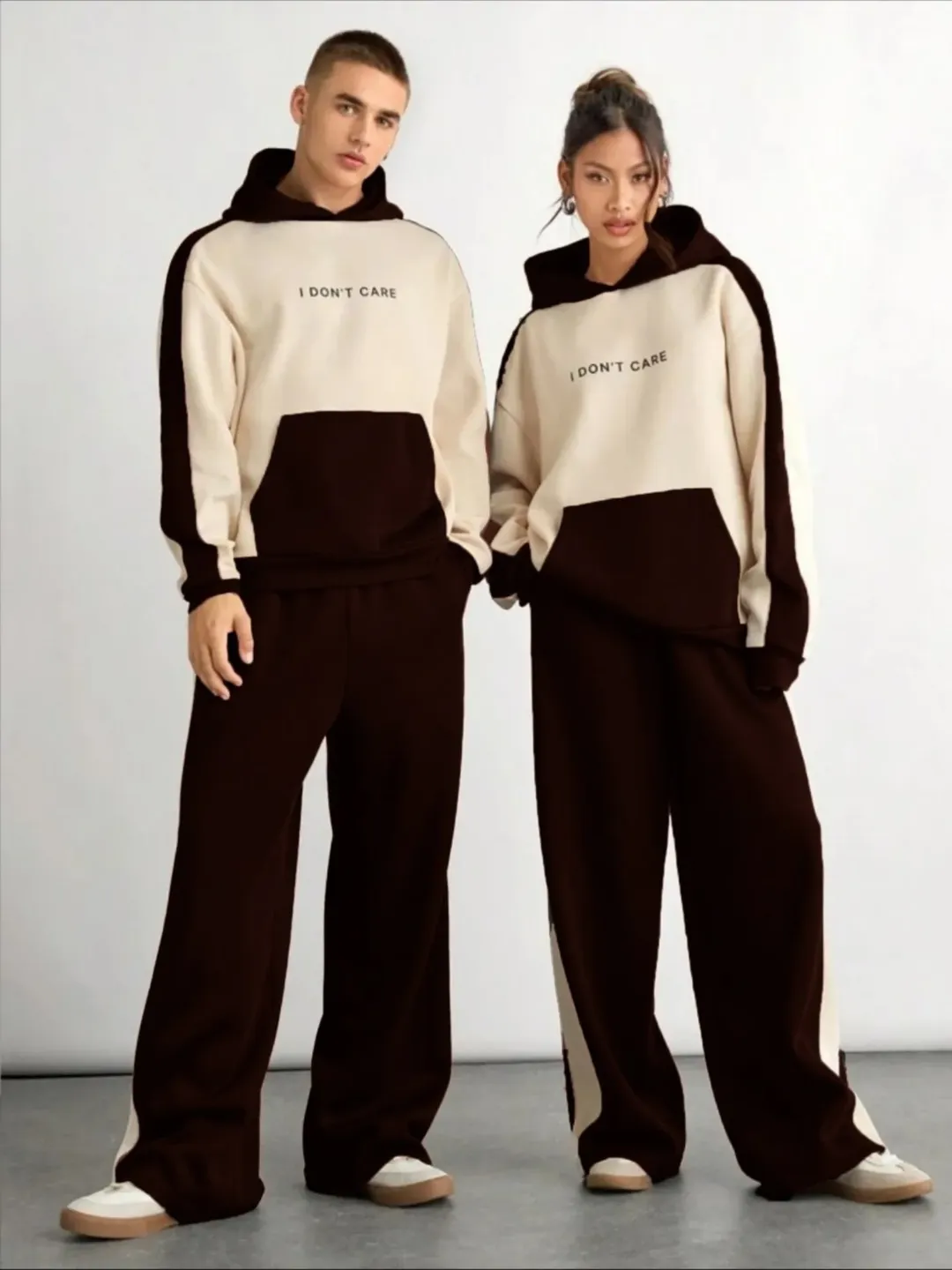 ست زوج هودی و شلوار دورس پشت کرکی پینترستی